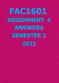 FAC1601 Assignment 4SOLUTIONS Semester 2 2023.