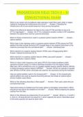 PROGRESSION FIELD TECH II &ndash; IV CONVECTIONAL EXAM 2023 ALREADY PASSED&period;