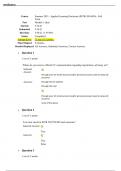Summer  - Applied Learning Practicum (INTR-599-M39) - Full Term Test Module 1 Quiz 