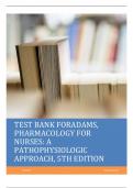Test Bank For Pharmacology for Nurses , A Pathophysiologic Approach 5th Edition by Michael