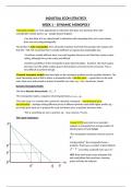 EC326: Industrial Economics 2: Strategy & Planning Notes