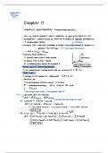 General Chemistry II (CHEM 112)- Chapter 17 Notes