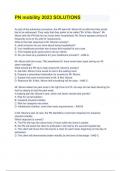 PN mobility 2023 SOLUTIONS &lpar;100&percnt; VERIFIED&rpar;