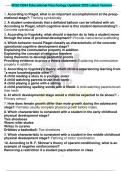 WGU D094 Educational Psychology Updated 2023 Latest Version