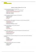 Psych 202 Exam 4 Practice Questions