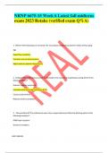 NRNP 6675-15 Week 6 Latest fall midterm exam 2023 Retake &lpar;verified exam Q&percnt;A&rpar;