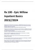 Exam &lpar;elaborations&rpar; Epic Willow 