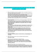 2020 ADVANCED PATHOPHYSIOLOGY HESI RN exam-with 100&percnt; verified solutions-2023-2024