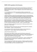 NERC SOS  questions And Answers