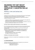 Inleiding tot het recht aangepast aan nieuw boek