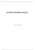 GENERAL PHARMACOLOGY
