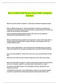 EPIC CLN 251&sol;252 PACKAGED EXAMS &commat;  2023