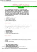 HESI Maternal Newborn Exam 2023&comma; Maternal Newborn HESI Exam 2023