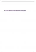 NSG 5003 Midterm Exam Questions and Answers