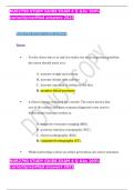 NUR2790 STUDY GUIDE EXAM 4 Q &As 100&percnt; correctly&sol;verified answers 2023