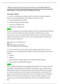 Pediatric Nursing The Critical Components of Nursing Care 2nd Edition Rudd Test Bank&comma; All chapters Covered &vert; Complete Guide A&plus;