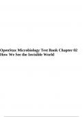 OpenStax Microbiology Test Bank Chapter 02: How We See the Invisible World.