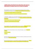 AORN Periop 101 Final Exam Questions and Answers&period;