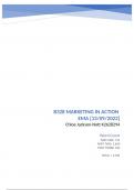B328 Marketing in Action End of Module (EMA)