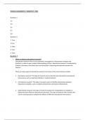 Exam &lpar;elaborations&rpar; RCE2601 RESEARCH AND CRITICAL REASONING &lpar;Rce2601&rpar; 