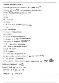 Physics 2 Formula Sheet