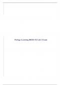 Portage Learning BIOD 152 Lab 3 Exam