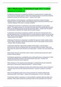 NHA phlebotomy national exam 2023 Complete 100&percnt; verified Answers Graded A&plus;