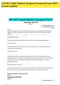 RN VATI Adult Medical Surgical 2019