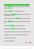 CPS 180 Exam 1 Questions and Answers 2023&vert;Latest Update