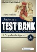 TEST BANK for Anatomy of orofacial structures 8th edition Brand  COMPLETE