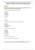 BIOD 151 MODULE 1-6 ALL ANSWERS KEY 100&percnt; VERFIED &lpar;PORTAGE LEARNING&rpar;