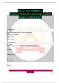 BIOD 151 Module 2 Exam &lpar;Portage Learning&rpar; Latest Update 2023&sol;2024