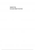 HRM3706 EXAM PREP NOTES