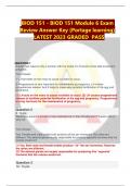 BIOD 151 Module 2 Exam (Portage Learning) Latest Update 2023/2024