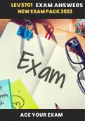LEV3701 ANSWERS TO PAST EXAM PAPERS UNTIL THE LAST ONE WRITTEN OCTOBER 2022