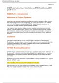 GFEBS Project Systems Course Notes (Subsumes GFEBS Project Systems L281Ealready taken)