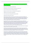 All "The Pearl" Vocab and Questions &lpar;Test questions with correct answers&rpar;