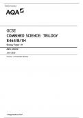 AQA psychology Mark schemes&comma;AQA GCSE COMBINED SCIENCE&colon; TRILOGY 8464&sol;B&sol;2H Biology Marking Schemes&comma;AQA GCSE PHYSICS Marking Schemes&comma;AQA CHEMISTRY MARKING SCHEMES AND AQA MATHEMATICS MARKING SCHEMES&lpar;FULL SOLUTION PACK&rpar;