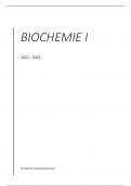 Samenvatting Biochemie I