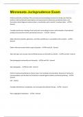 Bundle for MN Dental Jurisprudence Exam compilation &vert;everything you need &vert; verified