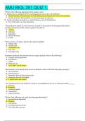 AMU BIOL 251 QUIZ 1&period;