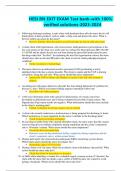 HESI RN EXIT EXAM Test bank-with 100&percnt; verified solutions-2023-2024