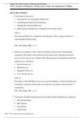 Chapter 01&colon; The Evolution of Professional Nursing Cherry & Jacob&colon; Contemporary Nursing&colon; Issues&comma; Trends&comma; and Management&comma; 7th Edition