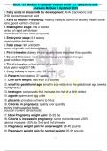 BIOD 121 Module 6 Updated Version BIOD 121 Questions and  Answers Module 6 Updated 2023