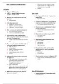 NUR 176 Final Exam Review- Hondros College