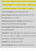 CLN 251 252 Configuring the Epic End User-Clinical Shared &lpar;command page&rpar;