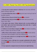 CA DMV Permit Test 2021 &lpar;100 Top Questions&rpar;&period; questions and answers&rcub; &lpar;2022&sol;2023&rpar; &lpar;verified answers&rpar;