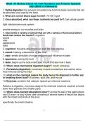 BIOD 121 Module 2 &lpar;biod 121&rpar; with Questions and Answers Updated  2023 &lpar;BIOD 121 Module 2&rpar;