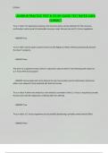 USAREUR PRACTICE TEST & STUDY GUIDE TEST RATED 100&percnt; CORRECT