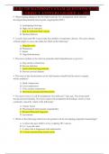 NURS 320 MATERNITY EXAM QUESTIONS WITH CORRECT ANSWERS GRADED A&plus; 2023
